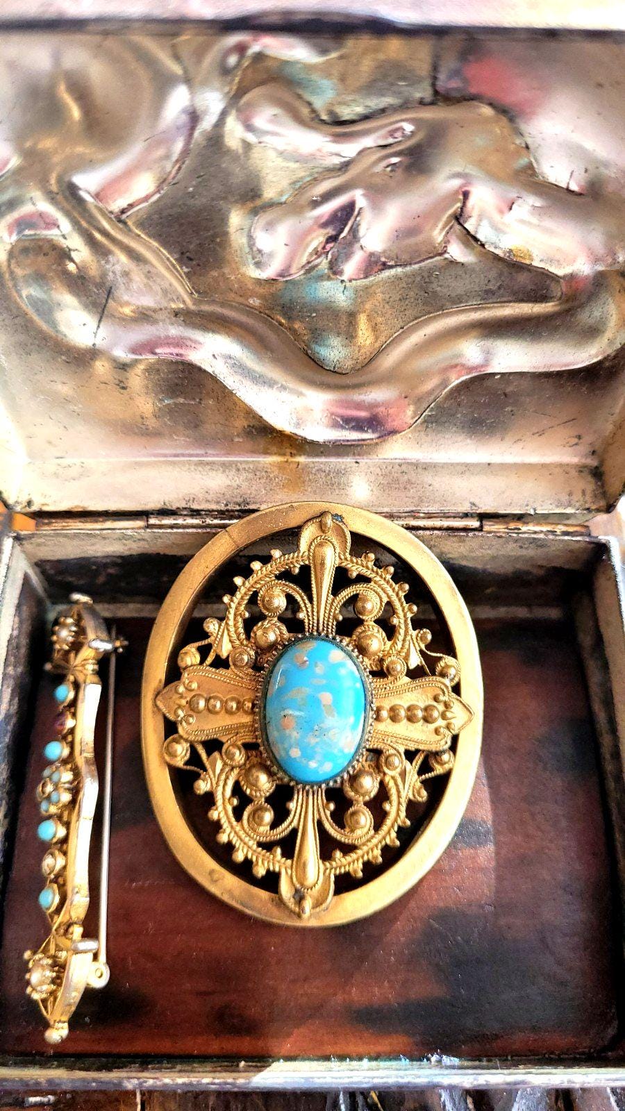 Egg Shape Brooch - Etsy
