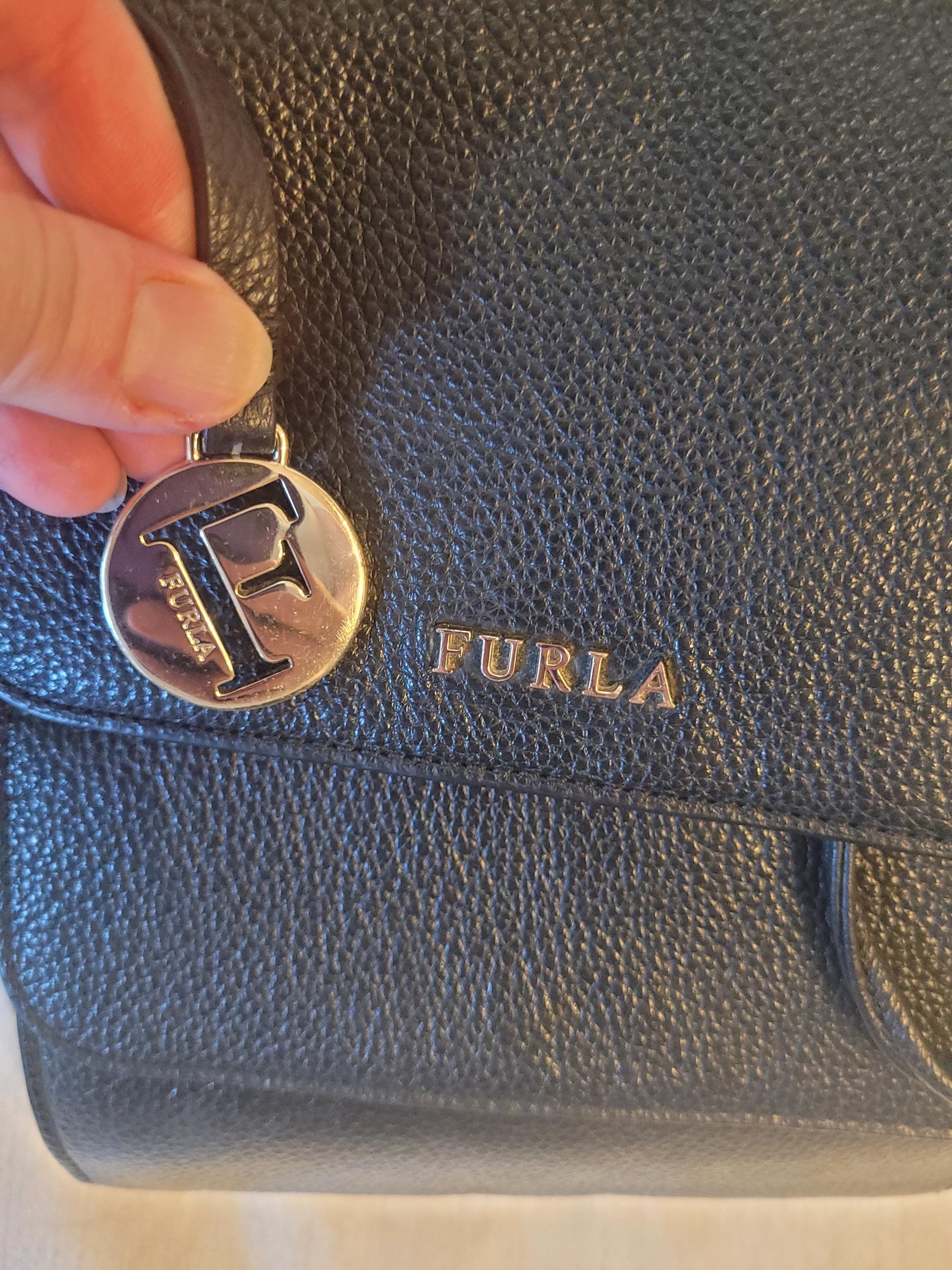 Furla Black Pebbled Leather Backpack/ zipper closure Furla Piper leather backpack - Black - Women|835567ONYX main image 4