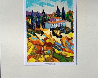 Montalcino Siena landscape
