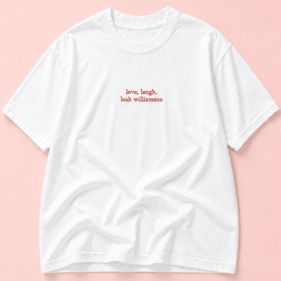 Love, Laugh, Leah Williamson, England Football T-Shirt