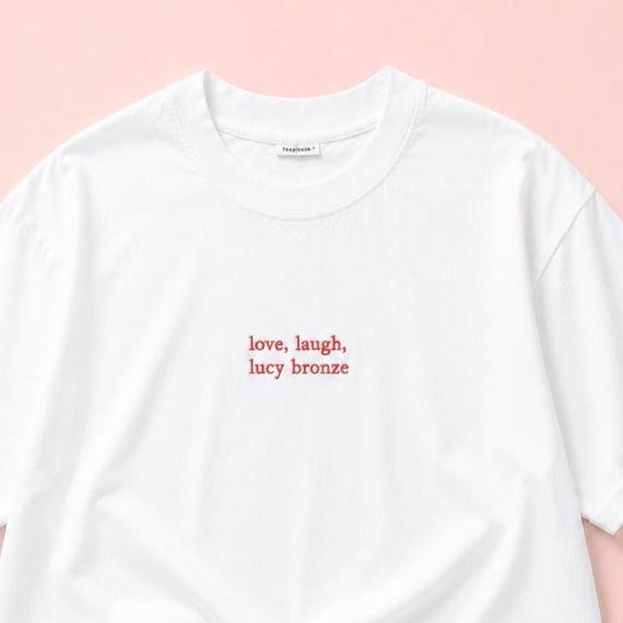 Love, Laugh, Lucy Bronze, England Football T-Shirt