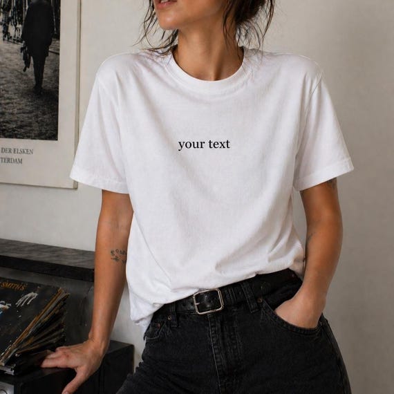 Personalised Embroidered Text