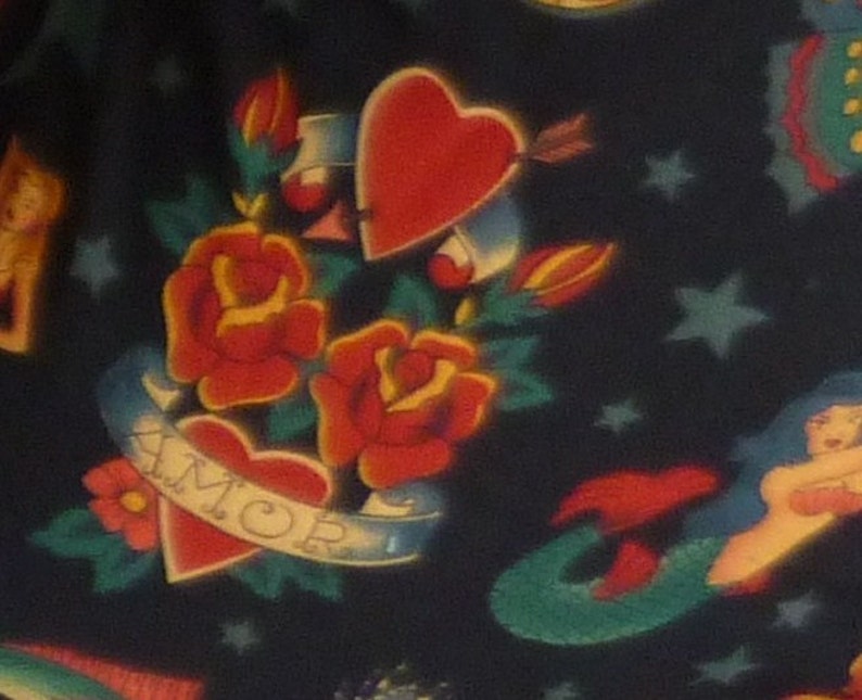 Black Retro Tattoo Boppy Pillow Cover for baby boy or girl Etsy