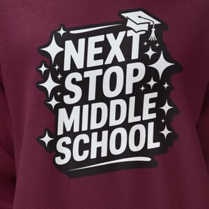 Next Stop Middle School Png, 5th Grade Graduation Last Png