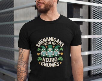Shenanigans With My Neuro Gnomies St Patricks Day Nurse Png