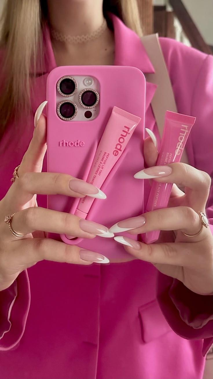 Rhode With Lipgloss Silicone DIY Rhode Phone Case for iPhone