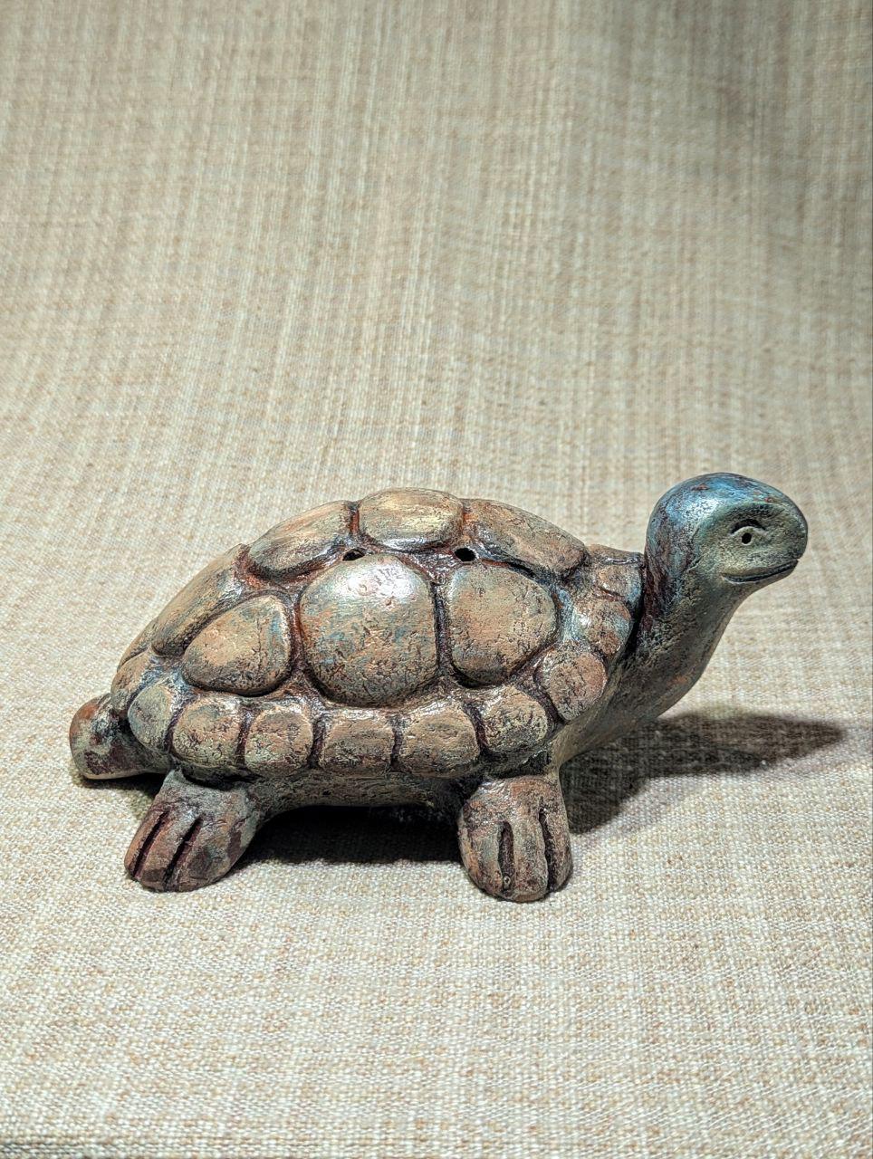 Turtle 10. Ceramic Handmade Musical Sculpture. Ceramic Figurine. Art ...