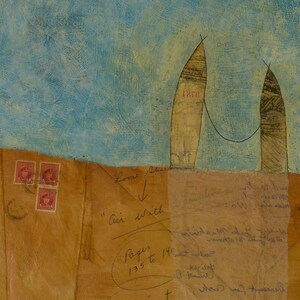 Fine Art Print of Original Painting by Janet Nechama Miller - Our Time Doing This Means Something