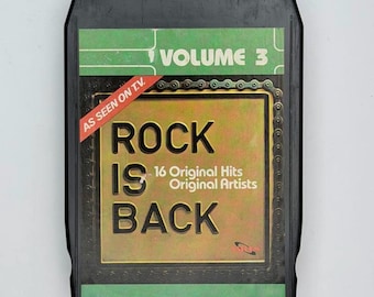 8-spårs kassett | Various - Rock Is Back Vol. 3