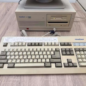 HeadStart LX 8088/86 computador com monitor en toetsenbord - Zeldzaam