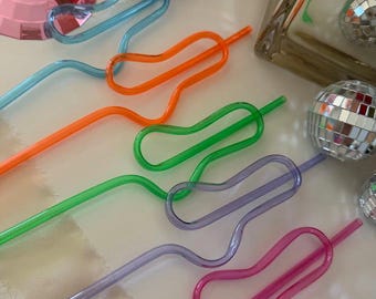 5 x Novelty Hen Party Straw | Bachelorette Party Decorations Favours | Bride To Be Gift | Bridal Shower Hen Do Supplies