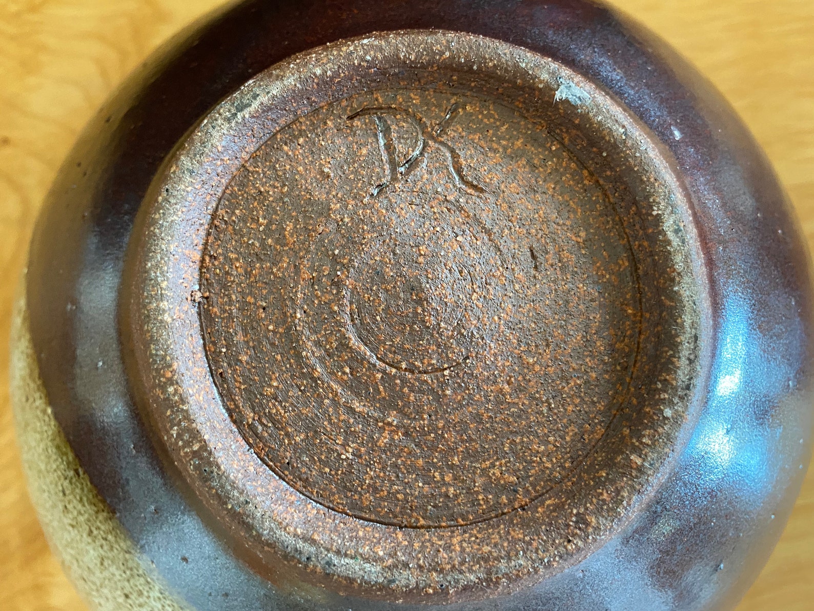 Signed Bowl DK Clay Pottery Sanford NC Etsy