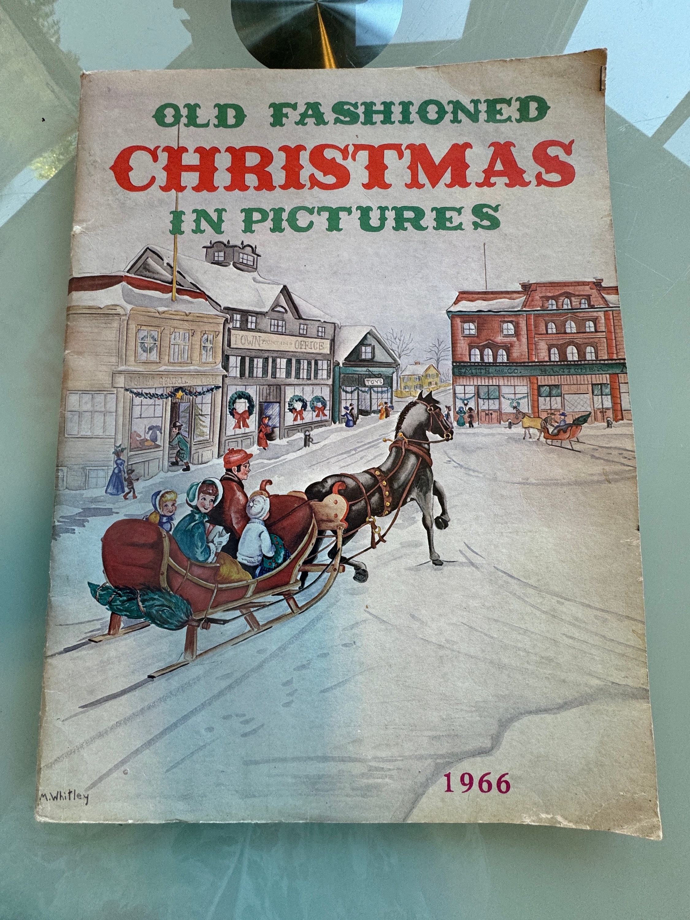 Set of 8 Holiday Edition Vintage Magazines, Mid Century Modern