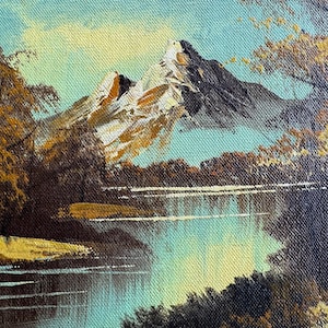 Vintage Oil Painting On Board Signed  Marillo, unframed   8&quot; x 10&quot; Excellent Condition