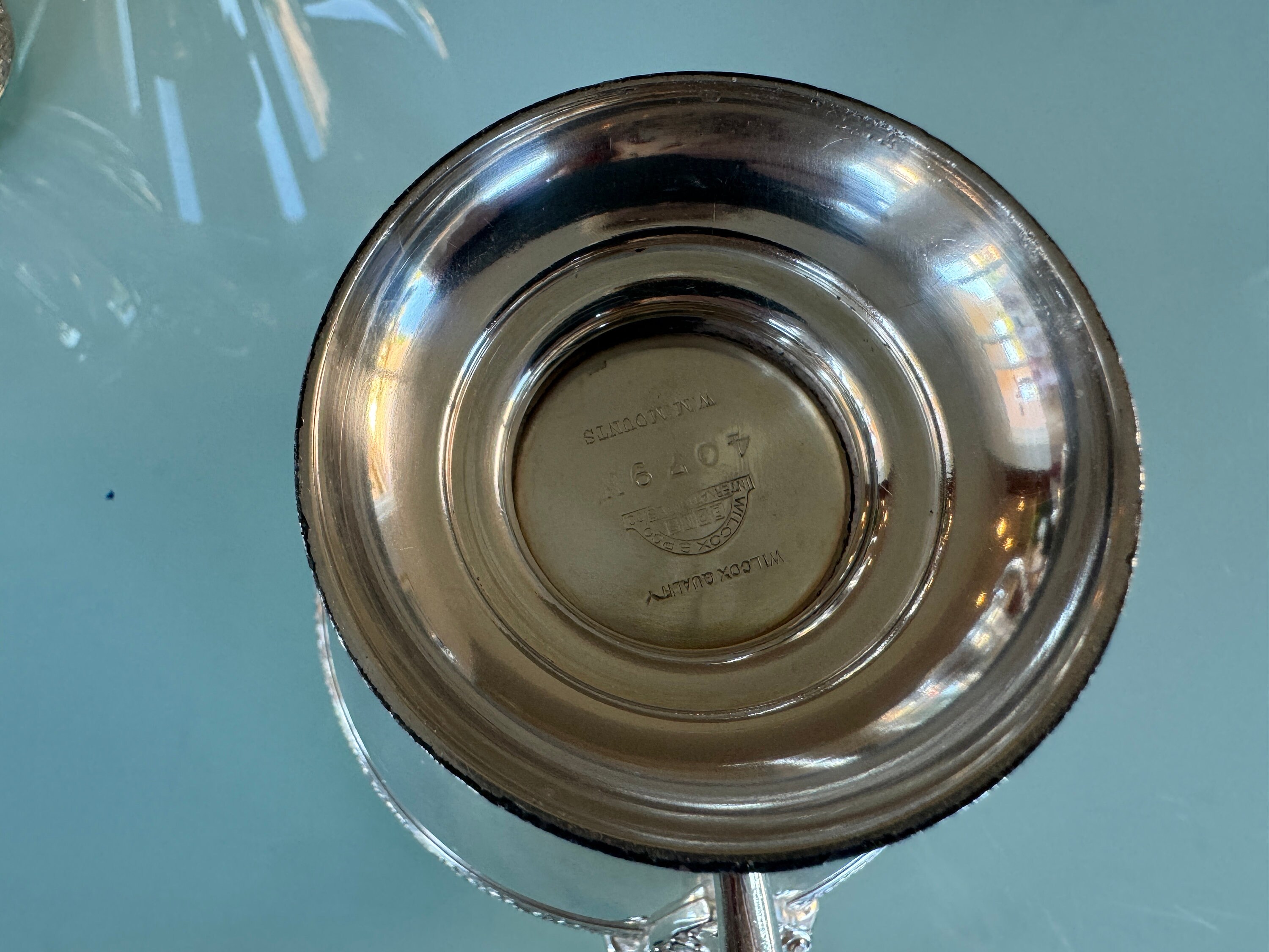 Vintage Wilcox Silver Plated Tea/Coffee Set - Normandie GORGEOUS 