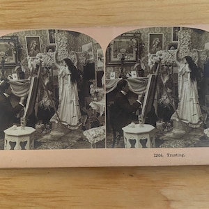 rare stereoscope cards Rare Stereoview Card
