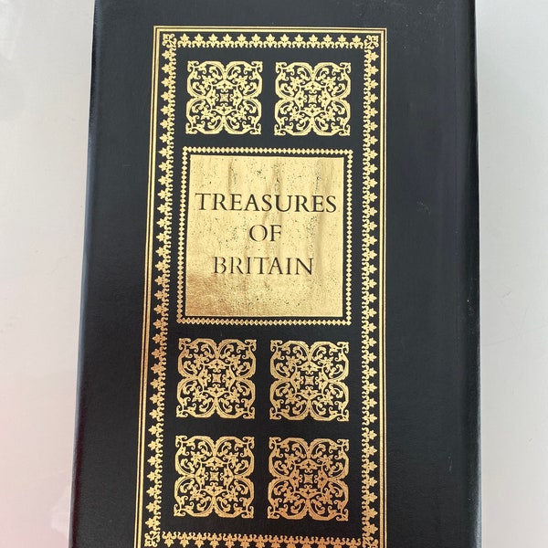 Treasures of Britain (1990 Hardcover in Slipcase) And Treasures of Ireland, Illustrated and Maps