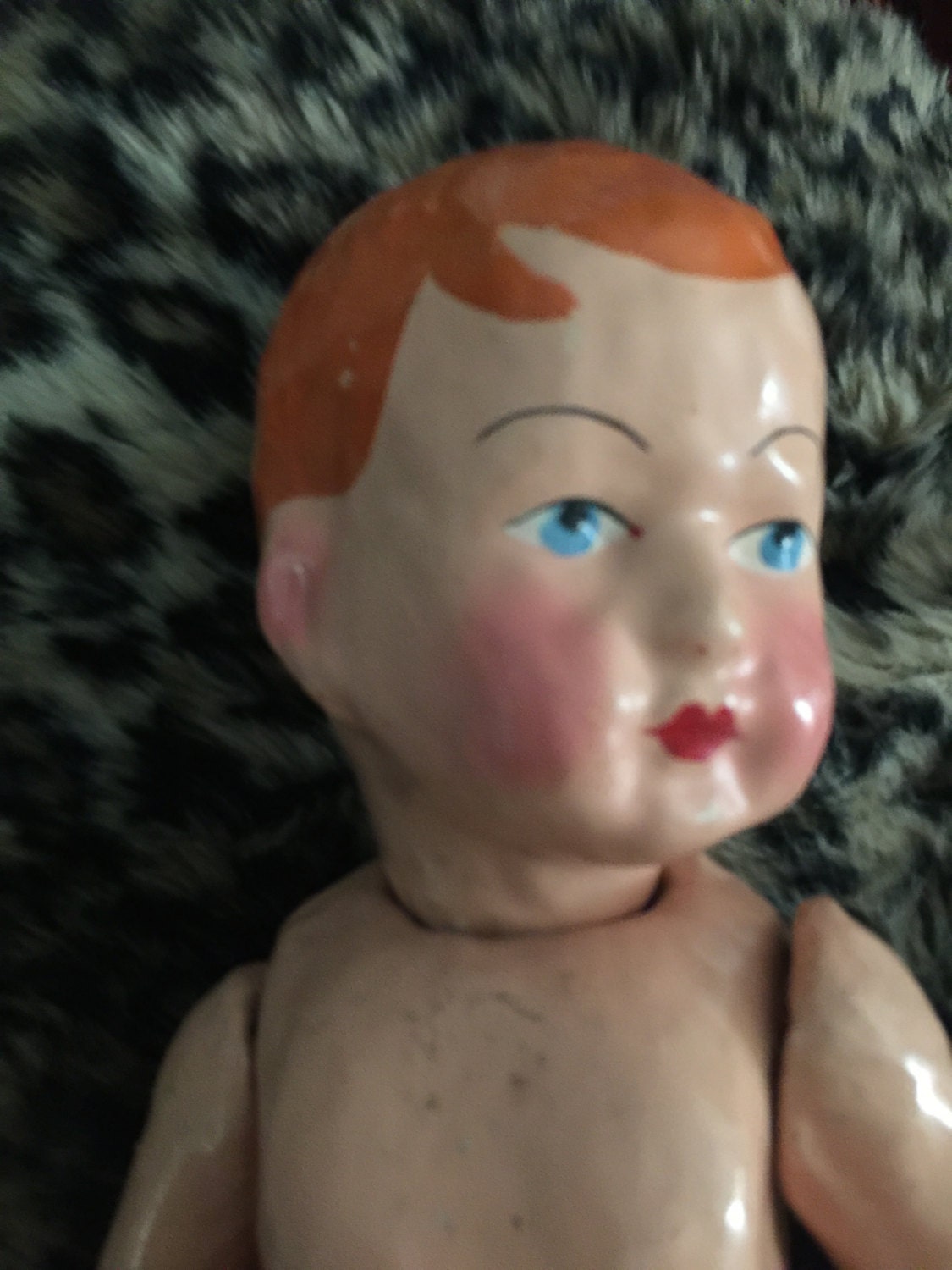 Antique GERMAN Baby Doll Papier Mache Doll German Antique Baby Etsy