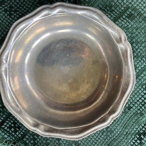PEWTER Armetale, Hollowware,  Rimmed Soup Bowl Queen Anne USA