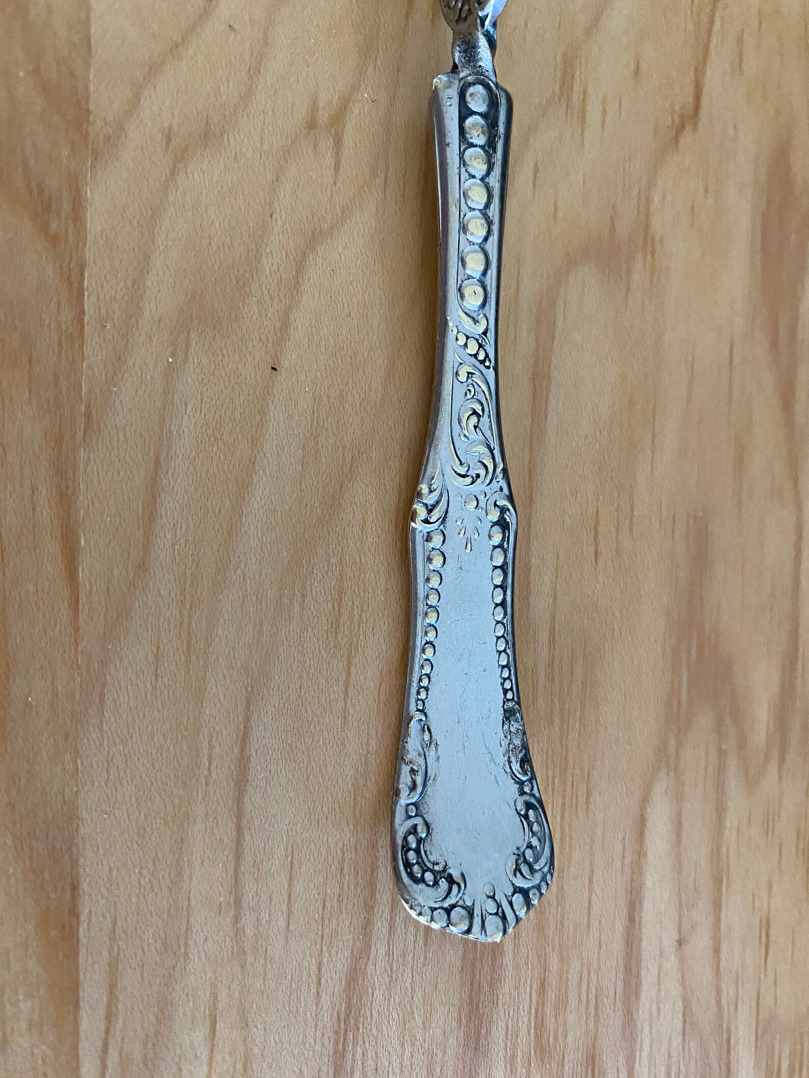 Antique Twisted Handle Butter Knife Orient Pattern 1906 Etsy