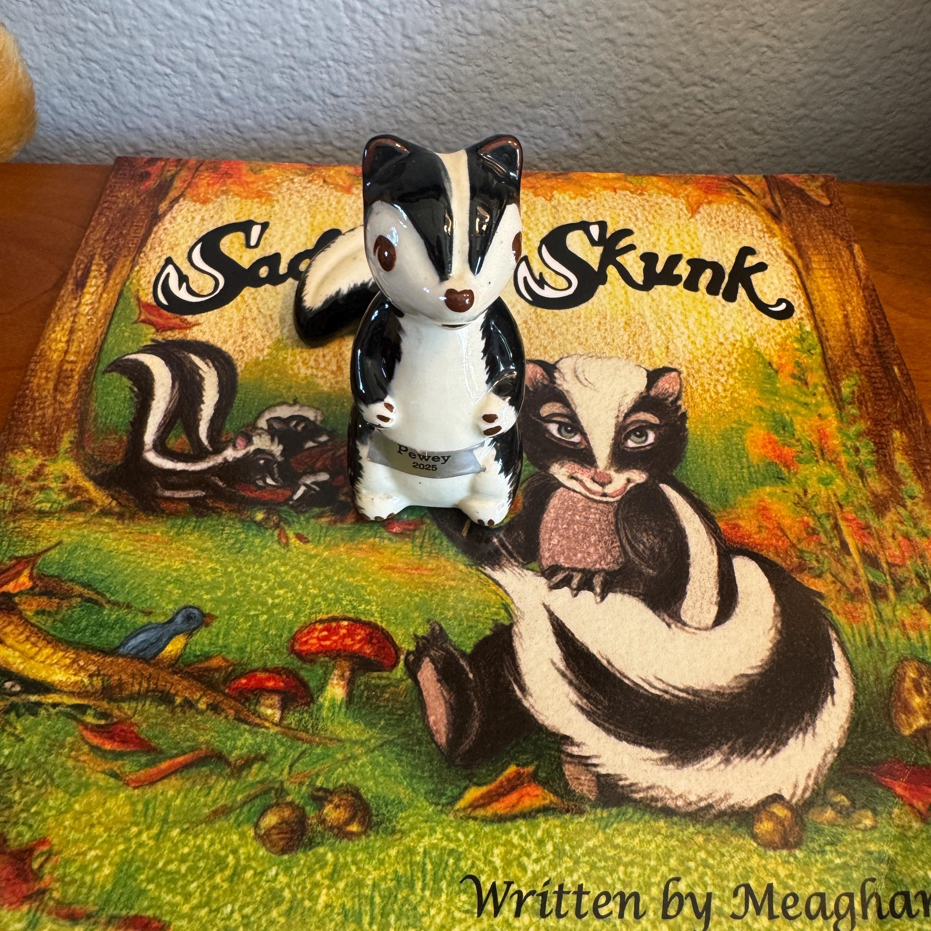 Vintage Skunk Ceramic - Etsy