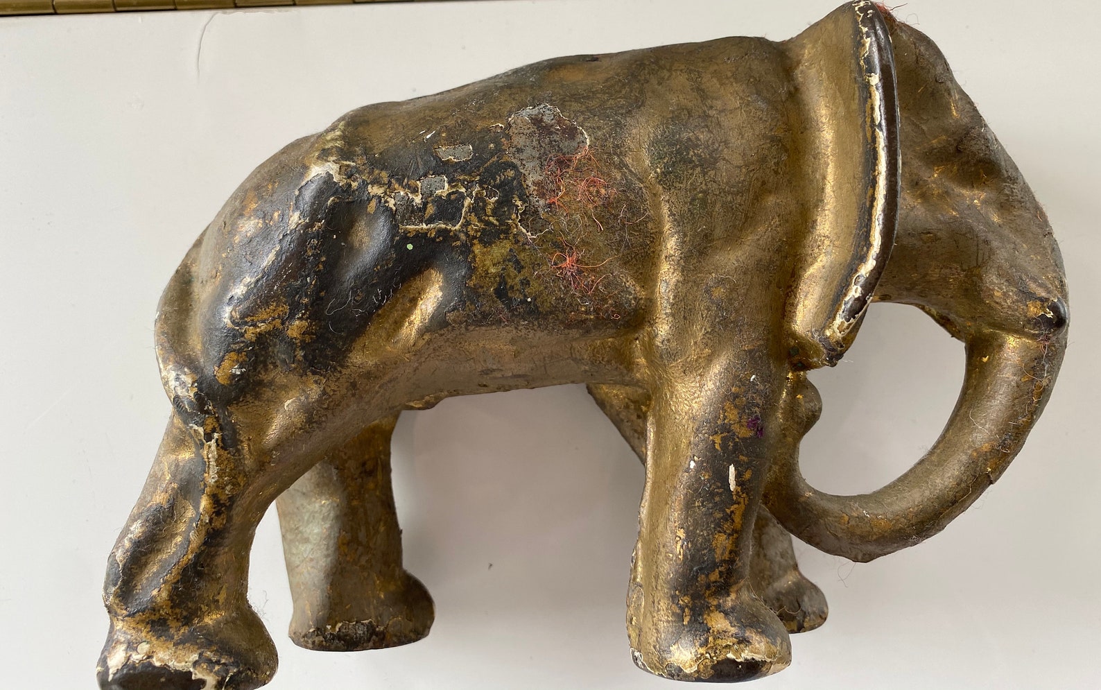 Elephant Door Stop Early Heavy Antique Cast Iron Elephant Etsy