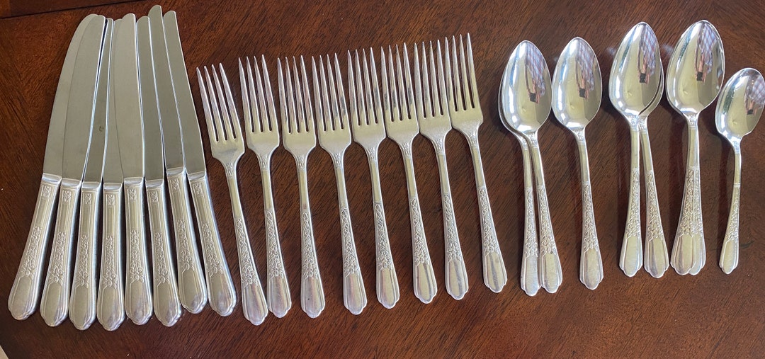 Krupp Berndorf German Flatware C.193845 WWII VINE Pattern 48 Etsy