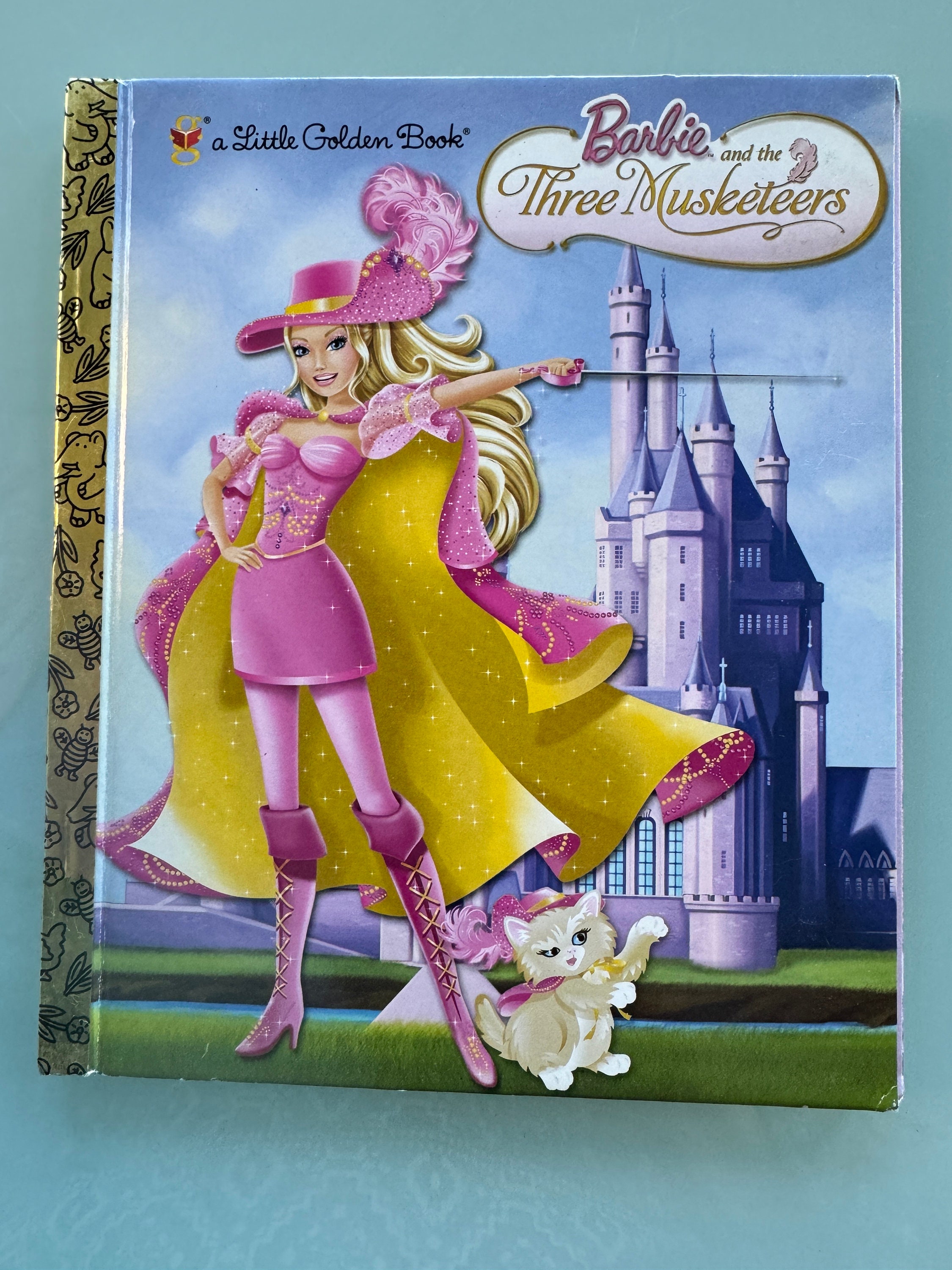 Barbie and the Three Musketeers Barbie Little Golden Book Golden Books Golden Books
