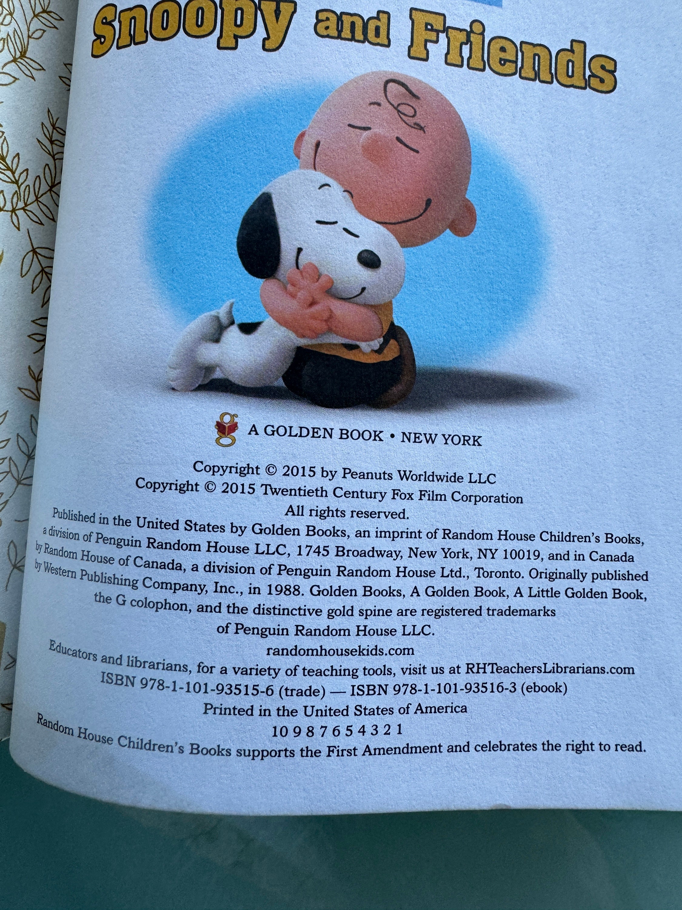 Snoopy and Friends (little Golden Books: the Peanuts Movie) Golden