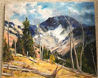 J Medina Oil Painting Cabin Lake House 8