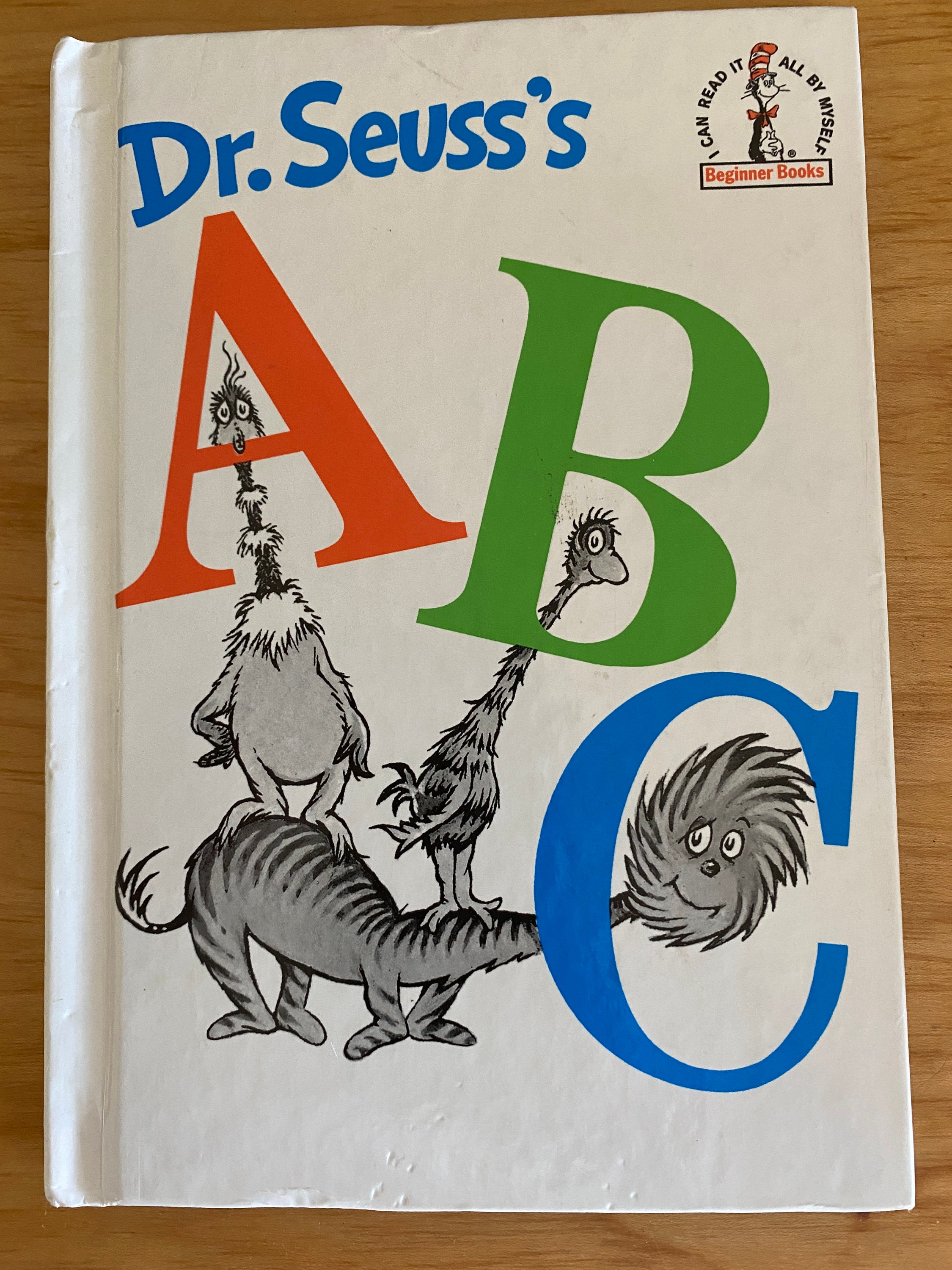 Dr. Seuss's ABC (1963, Hardcover) Beginner Books RARE - Etsy