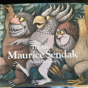 The Art of Maurice Sendak by Selma G. Lanes (1993, Hardcover) First Edition