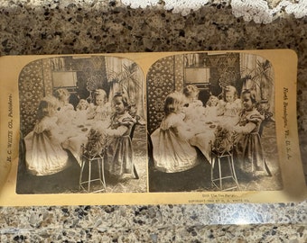 【希少・美品】1935年アメリカの小さな絵本 お人形さん達のTEA PARTY il_340x270.5926182010_2tfs.jpg