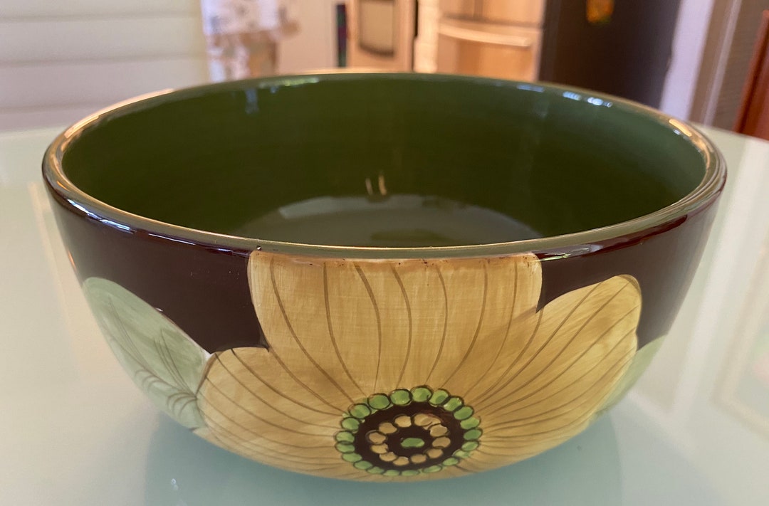 Vintagelaurie Gates Cafe Mocha Bowl Pristine Israel