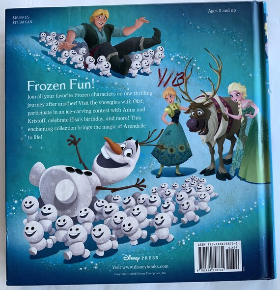Frozen Storybook Collection First Edition Etsy Canada