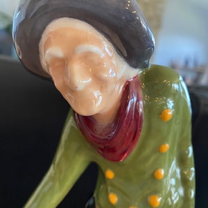 Ceramic Hand painted Cowboy Figurine RARE