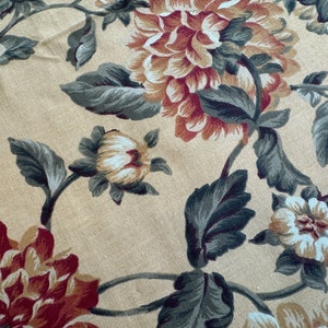 Tablecloth MUMS Golden Background with Orange and Gold Tone Flowers Green Foliage FALL Celebration