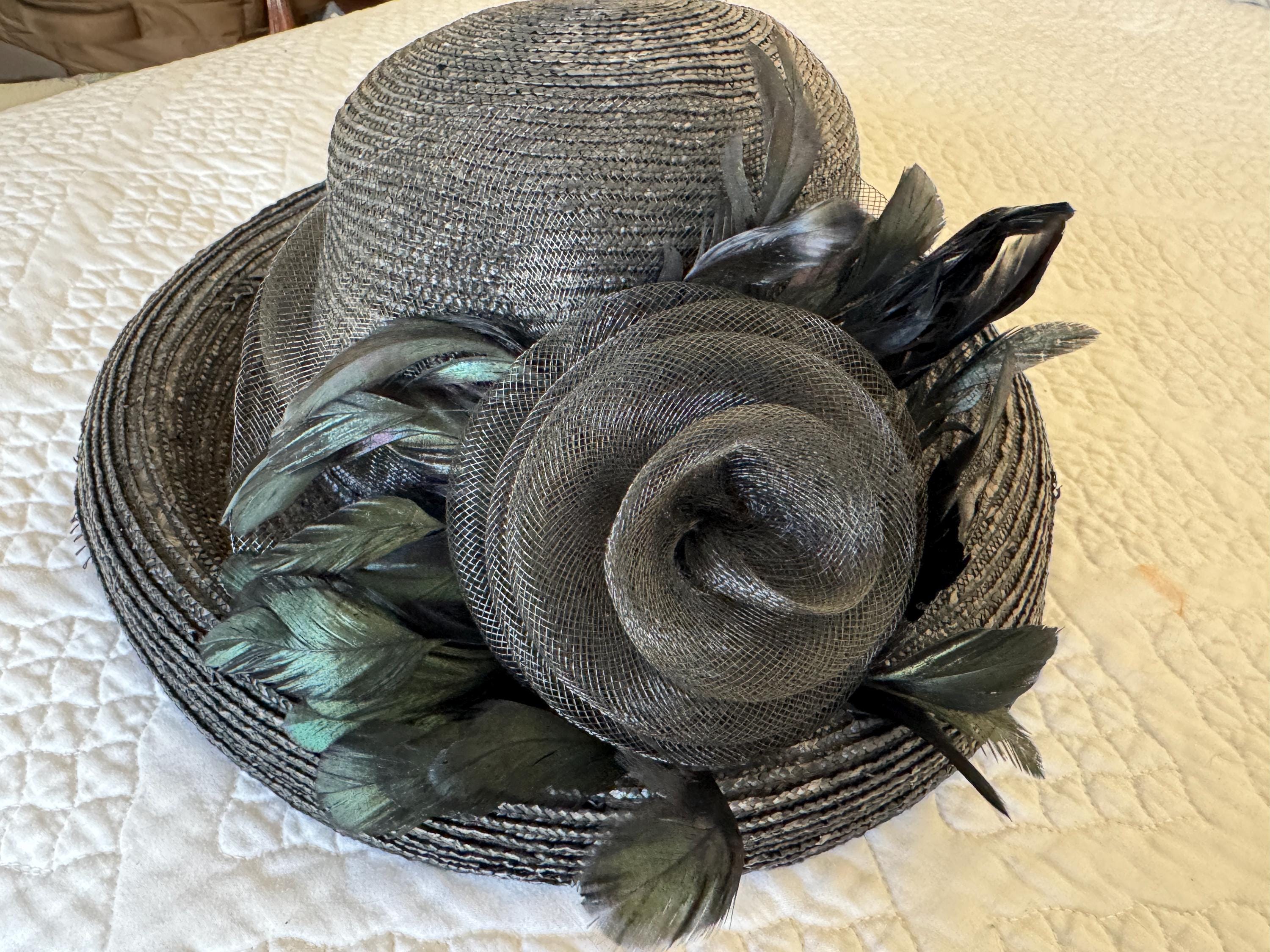 Vintage Hat Dressy Hat. This Giovanni is Hat Made by  display picture 3