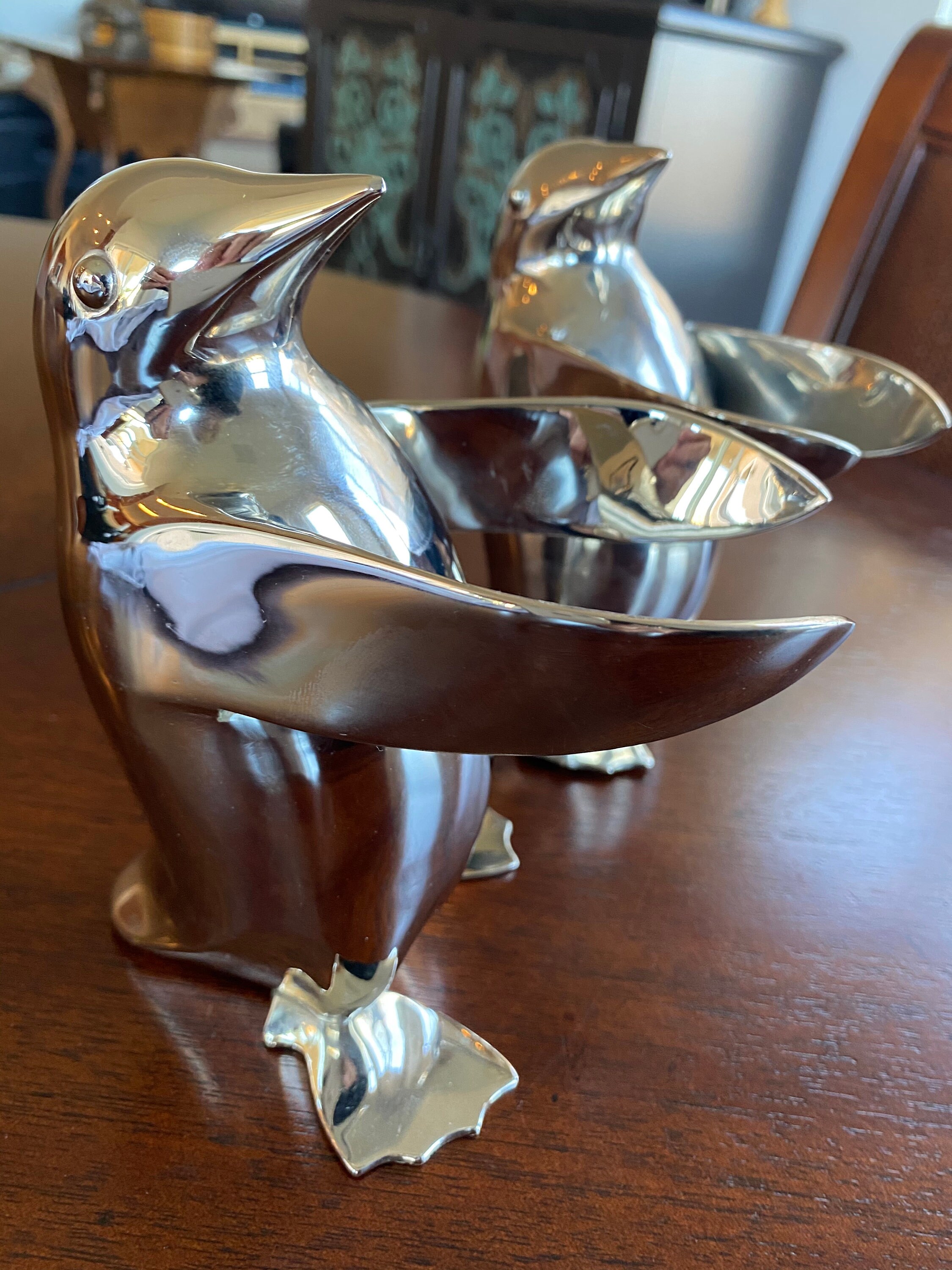 Stainless Penguin Pair Restoration Hardware | Etsy