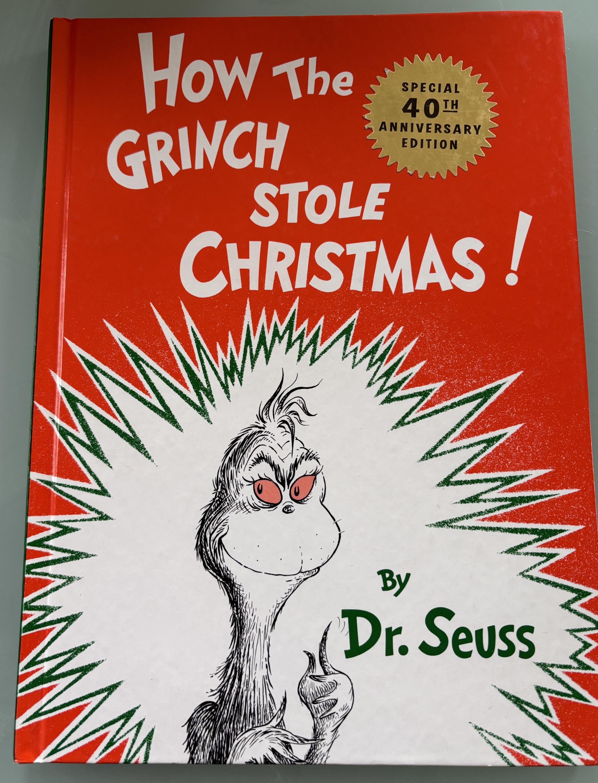 How the Grinch Stole Christmas Dr. Seuss ** 40th Anniversary