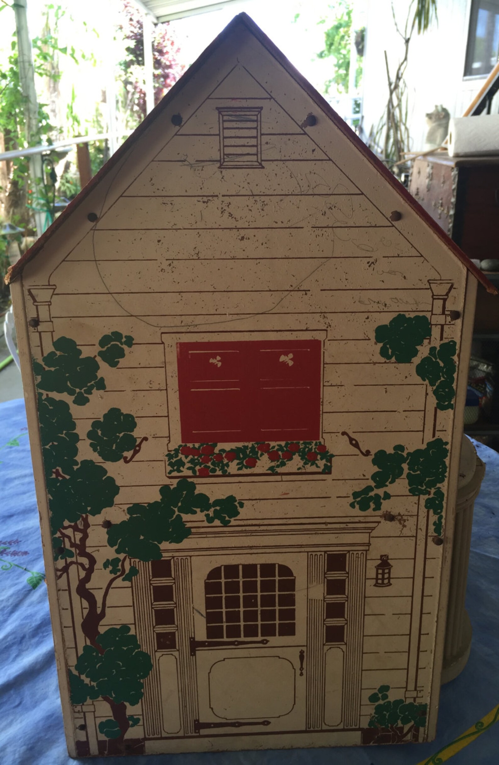 RARE Keystone of Boston Dollhouse Vintage 2Story 1940's Etsy