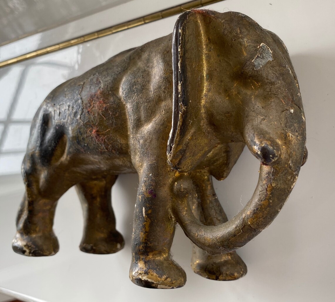 front door elephant statue