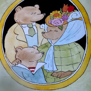 Goldilocks and the three Bears Marshall Softcover Book Lightweight Book For Travel