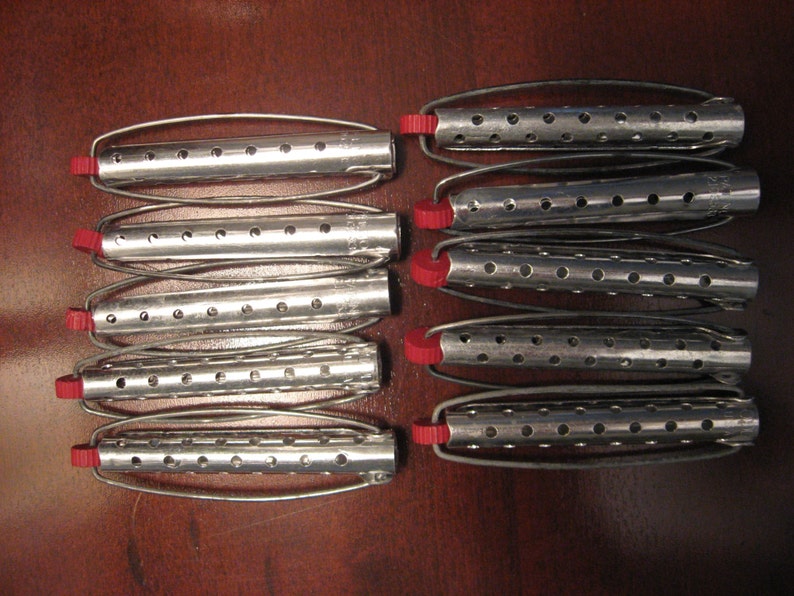 Vintage Permanent Hair Rollers Curlers Beauty Salon Doll Hair Etsy