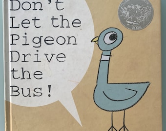 Book - Don't Let the Pigeon drive the Bus!   - Mo Willems First Edition