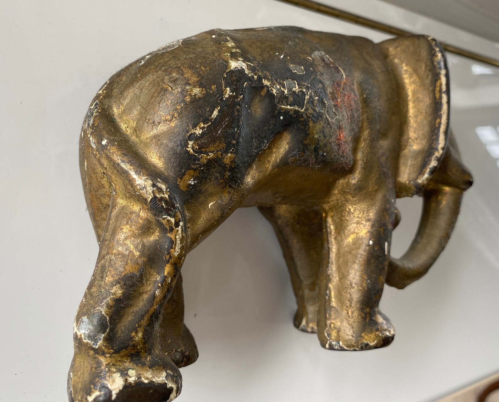 Elephant Door Stop Early Heavy Antique Cast Iron Elephant Etsy