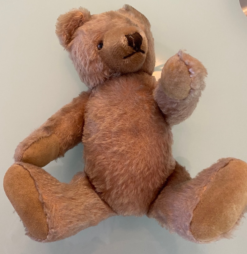 Antique Teddy Bear Mohair Growler Adorable c1940 12.5 | Etsy