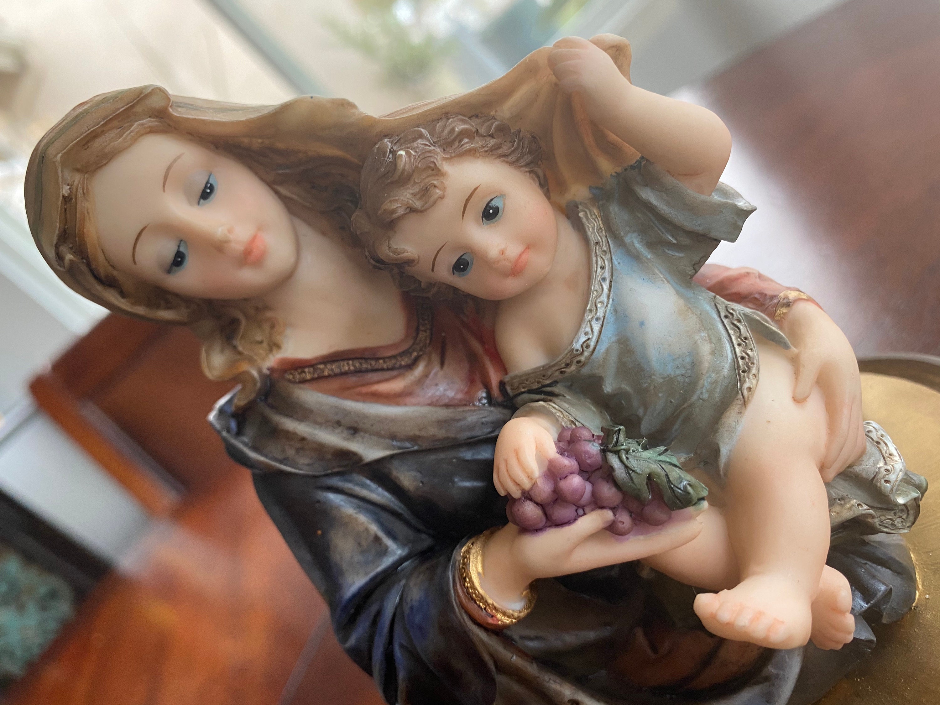 Montefiori Collection Religious Madonna and Child Resin Italy - Etsy