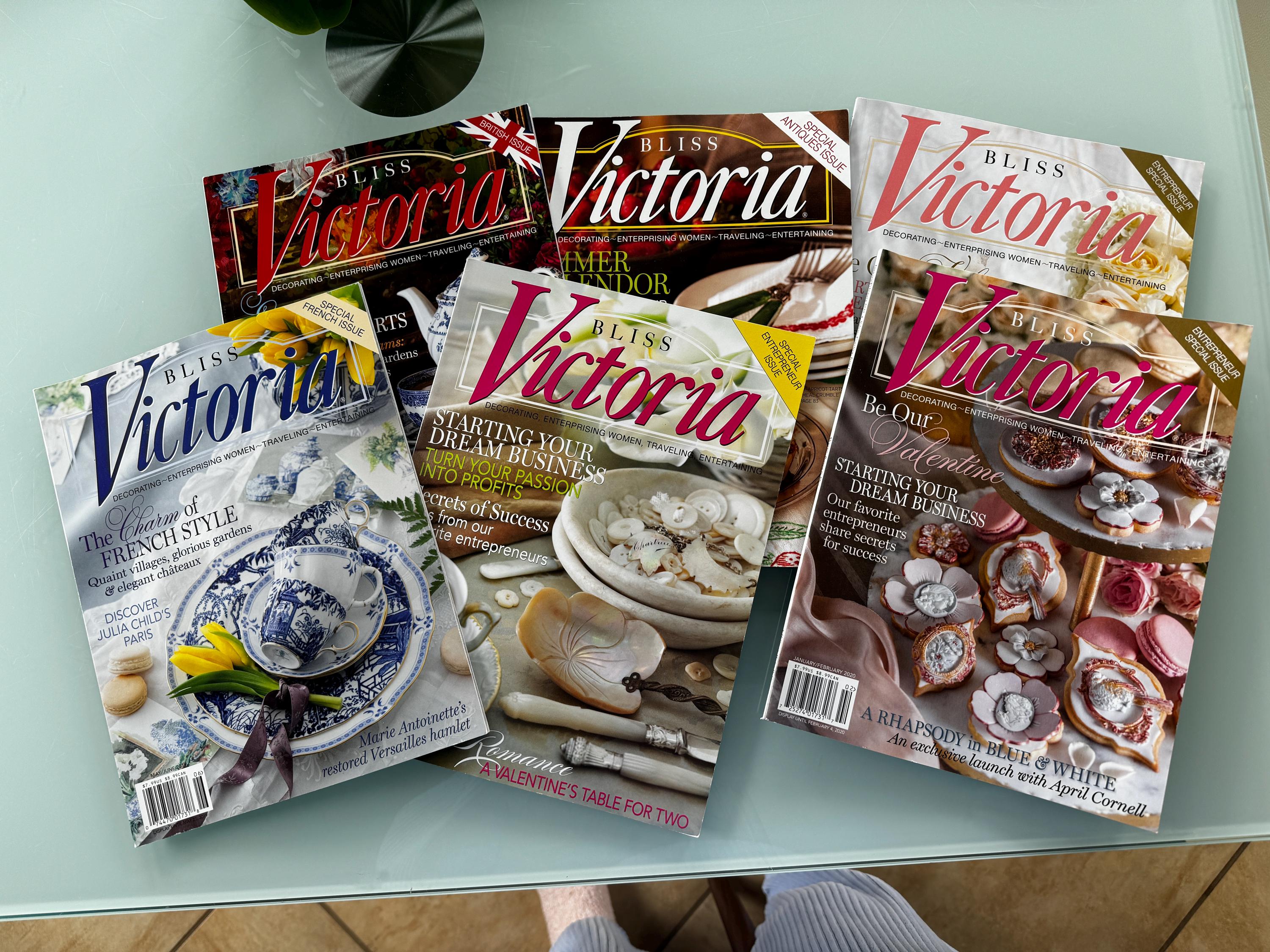 Victoria August 1995 洋雑誌 Vintage Victoria Magazines - Etsy