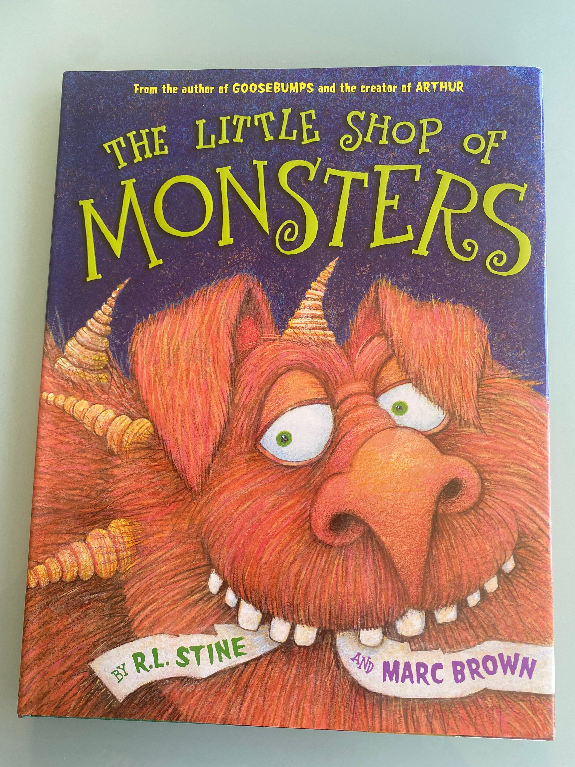 The Little Shop of Monsters R.L. Stine Children's Book Halloween - Etsy  India